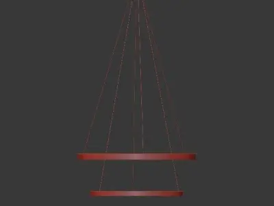 FULL chandelier 3D model