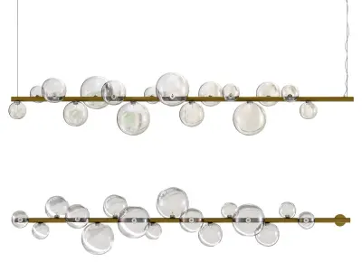 roche bobois fleur de coton suspension 3D model
