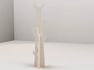 Hanging clothes 3D model