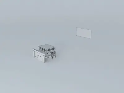 Exterior Bario Free 3D model