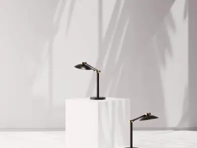 Philo Revida Modern desk lamp 3D model 3D model