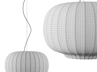 VIPP586 Paper pendant by VIPP 3D model