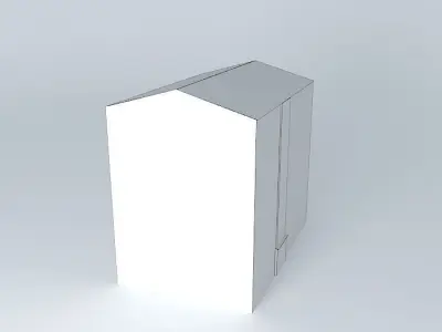 Riga Brivibas street Free 3D model