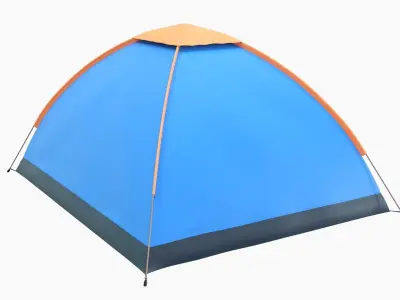 Camping tent 3D model