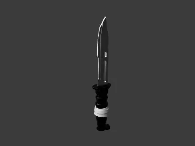 KNIFE MODEL Low-poly 3D model get