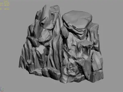 Mountain - Stone 311 3D model