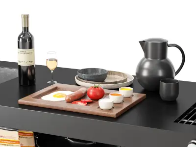 Barbecue 21 3D model