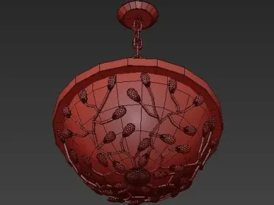 Adelia Semi Flush 3D model