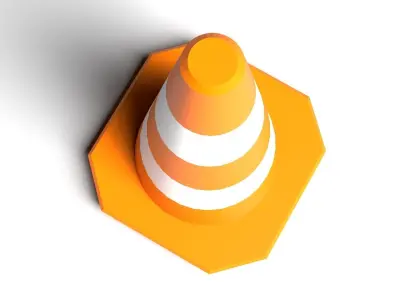 Traffic Cone 3D model