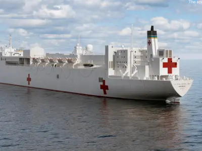  US Naval Hospital Vessel Mercy 