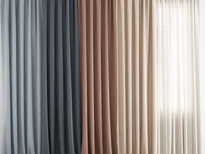 Curtain 268 3D model