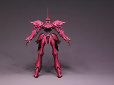 Anime Character - Unique Mecha 3D model