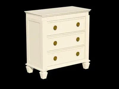amu dresser 3D model