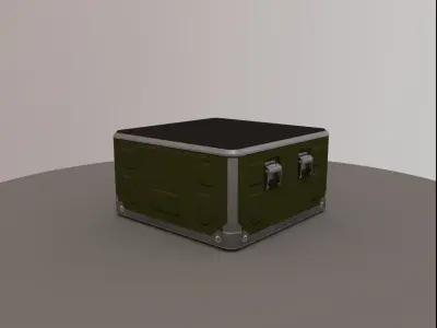 Storage Crates Low-poly 3D model