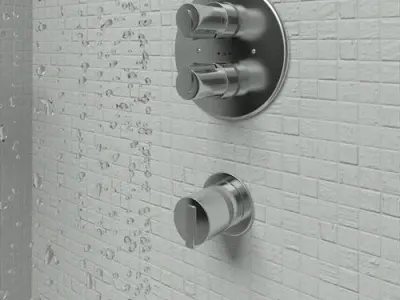 Bathroom Shower 3D model