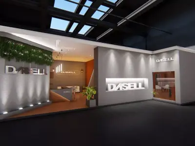 Exhibition Stand Design 3D model