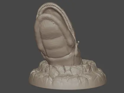 Space Slug 3D print model