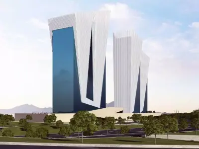 Residential office building  3D model
