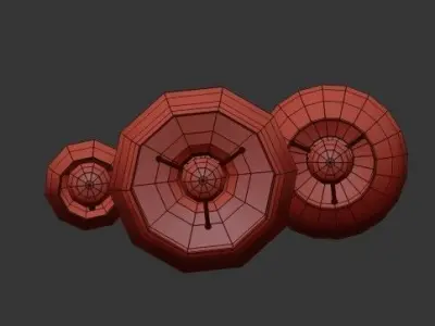 Kyoto Pendant Light 3D model
