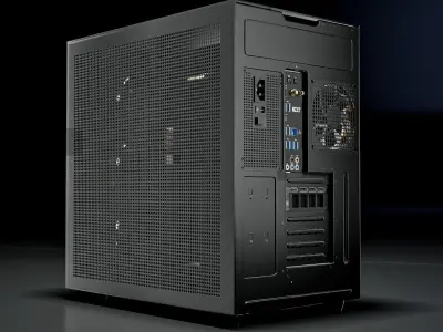 Nzxt H9 Case PC Low-poly 3D model