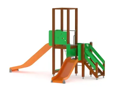 Lappset Activity Tower 01 3D model