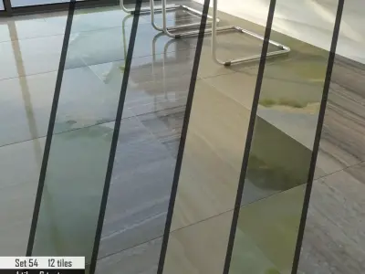 ABC Stone Set 3D model