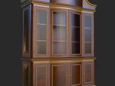Old Vintage Furniture Mega Pack Low-poly 3D model
