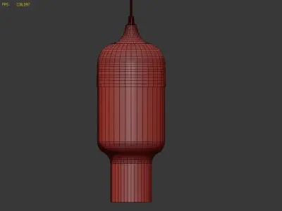 Hanging lamp LOFT HOUSE P-78 3D model