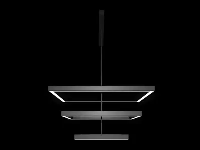 Modern Chandelier 3D model