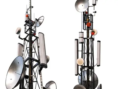 Communication Tower 3D model