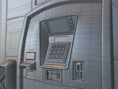 Gas Station 3D model