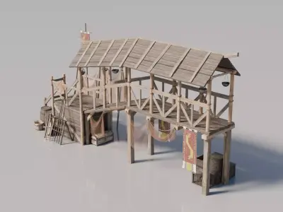 Nordic house 9 3D model