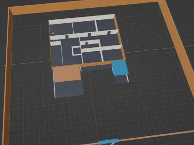 Hospital 3d model  Free 3D model