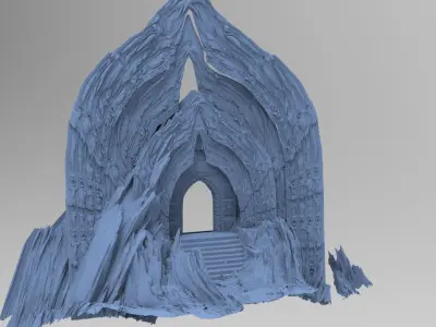 Dantes Redemption gateway 3D model