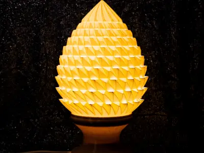 PINE CONE LAMP - LAMPIGNA 3D print model