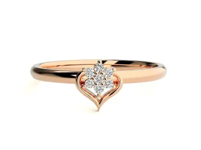 Women ring 3D print model 73