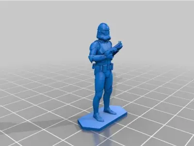 Star Wars Army Men Republic Phase II 3D model