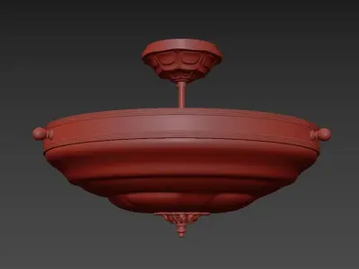 Chandelier Pavia E 1 13 P40 G 3D model