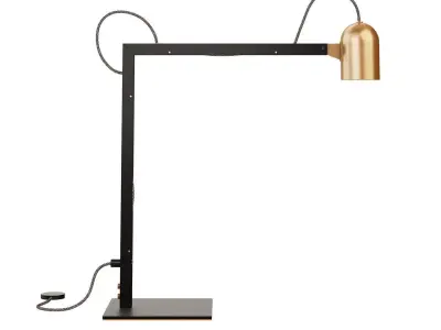 Lockdown Table Lamp by Joe Scog 3D model