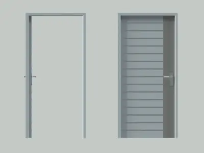 Door sets 16 3D model