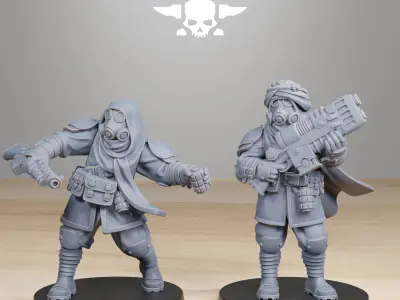GrimGuard Scorchers 3D print model