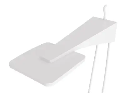 Modern Wall Mounted Shower with Minimalist Design 3D model