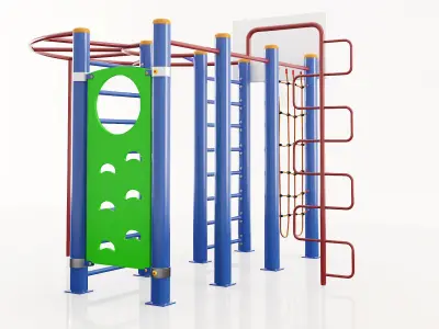 kids child playground 3d model 3 3D model