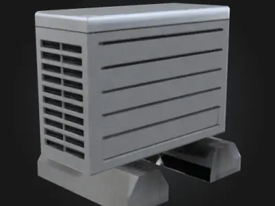 AC OUTDOOR UNIT 3D model