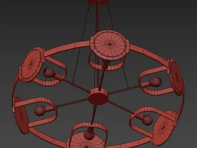 AMARI CHANDELIER 3D model