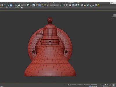  ROSE CITY FITTER SHORT SWING ARM SCONCE Low-poly 3D model