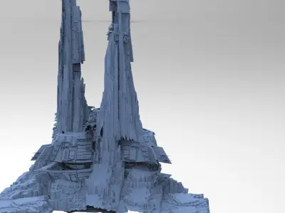 Hidden Namek Base 3D model