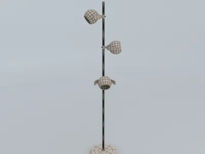 Modern Designer Lamp 3D model buy