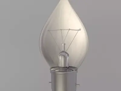 Free incandescent light bulb Free 3D model