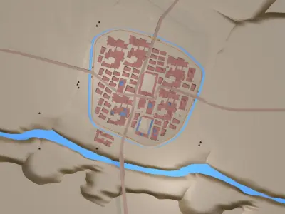 Sairam old city 3D model